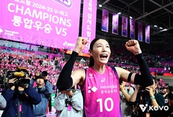 Kim Yeon-koung được vinh danh Cầu thủ của năm 2025