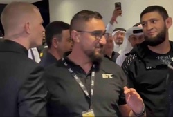 Khamzat Chimaev gửi lời đe dọa tới Ian Garry nhưng nhanh chóng xóa bỏ?