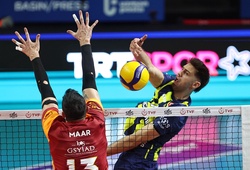 Galatasaray ngã ngựa trước Fenerbahçe sau màn rượt đuổi nghẹt thở 5 set