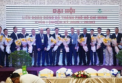 Ông Trần Anh Tú đắc cử Chủ tịch Liên đoàn Bóng đá TP.HCM