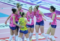 Conegliano tiếp tục cho thấy đẳng cấp — đánh bại Scandicci, Cuneo trụ hạng, Rome lún sâu