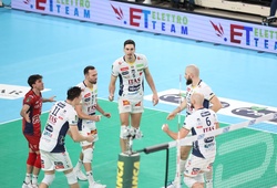 Trận cuối lượt đi: Trentino hướng tới thắng lợi giữ vững tốp đầu