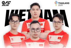 Đội hình tuyển FC Online Việt Nam tranh tài tại SEA Games 33