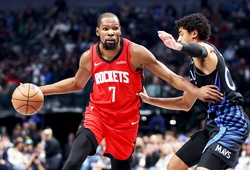 Lịch sử gọi tên Kevin Durant: Ngôi sao Rockets trở thành cầu thủ thứ 8 gia nhập CLB 31.000 điểm