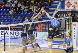 Các đội khách áp đảo vòng 10 SuperLega: Cuộc đua vô địch ngày càng khốc liệt
