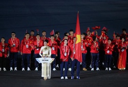 Những hình ảnh của đoàn thể thao Việt Nam tại lễ khai mạc SEA Games 33