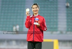 "Cô sinh viên IT" Bùi Thị Ngân đua với... chấn thương khi giành HCV điền kinh SEA Games 33