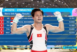 Khánh Phong rơi nước mắt trên bục vinh quang SEA Games 33