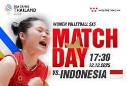 Link trực tiếp bóng chuyền nữ SEA Games 33: Việt Nam vs Indonesia