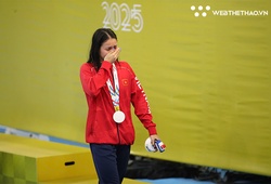 Kình ngư Mỹ Tiên bật khóc sau tấm HCB SEA Games 33: Giọt nước mắt của khát vọng vàng