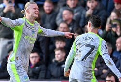 Bảng xếp hạng Ngoại hạng Anh sau khi Man City thắng 4 trận liên tiếp