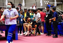 Biến cố chấn thương của Josh Chua làm gián đoạn chung kết bóng bàn SEA Games Việt Nam – Singapore