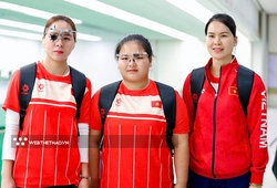 Trịnh Thu Vinh cùng đồng đội "bắn thủng" kỷ lục 10m súng hơi ngắn SEA Games