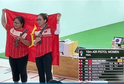 Siêu kịch tính Trịnh Thu Vinh giành HCV phá kỷ lục SEA Games 10m súng ngắn hơi
