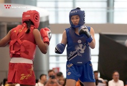 Thu Thuỷ thể hiện đẳng cấp võ sỹ Wushu hàng đầu thế giới trong trận chung kết SEA Games 33