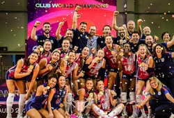 Scandicci lên ngôi vô địch lịch sử Giải Vô địch Câu lạc bộ Bóng chuyền Nữ Thế giới