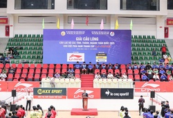 Chính thức khai mạc giải cầu lông các tỉnh, thành, ngành toàn quốc 2025 - khu vực phía nam - tranh cúp Li-Ning