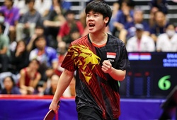 Izaac Quek của Singapore giành HCV đơn nam SEA Games, bảo vệ thành công ngôi vô địch