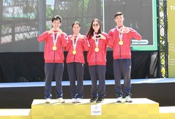 Bơi Việt Nam toả sáng trên đường đua biển, giành HCV 4x1500m Open Water Swimming