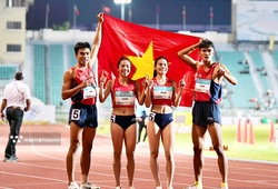 Đội tuyển điền kinh Việt Nam nhận "mưa tiền thưởng" chiều nay