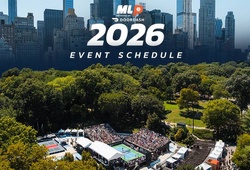 Major League Pickleball công bố lịch mùa giải 2026: Rút gọn còn 14 tuần, tăng cường sự kiện MiLP