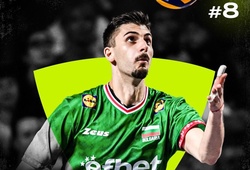 Aleks Grozdanov lọt top 8 VĐV bóng chuyền nam xuất sắc nhất thế giới năm 2025