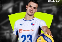 Patrik Indra lọt top 10 VĐV bóng chuyền nam xuất sắc nhất thế giới năm 2025