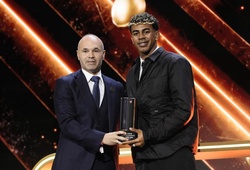 Lamine Yamal lập hat-trick tại lễ trao giải Globe Soccer Awards