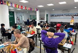 Kỳ thủ từ 9 quốc gia tranh tài ở giải cờ vua Đại Kiện tướng – Kiện tướng quốc tế Hà Nội 2026