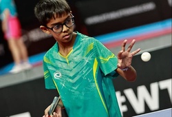 10 tuổi, số 1 thế giới: Taavi Samaraweera viết lại lịch sử bóng bàn Sri Lanka