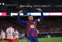 Màn trình diễn đỉnh cao của Raphinha: hai bàn thắng, một pha kiến ​​tạo cho Barcelona