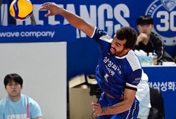 Samsung Fire & Marine quật ngã KEPCO sau 5 set nghẹt thở, Ahi bùng nổ với 35 điểm