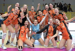 Tigotà San Giovanni thua sít sao 2-3 trước Macerata sau trận đấu 2 tiếng rưỡi