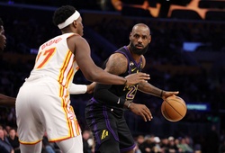LeBron James tuổi 41: Ra sân back-to-back, suýt lập triple-double lịch sử giúp Lakers đè bẹp Hawks