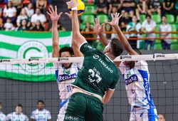 Goiás nghiền nát Renata trong trận đấu áp đảo tại Superliga nam Brazil