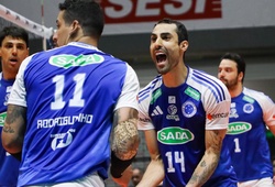 Sada Cruzeiro khẳng định sức mạnh, quét sạch Sesi Bauru 3-0