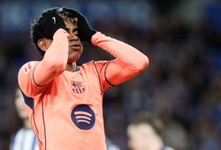 Barcelona hứng chịu cú sốc sau 5 lần đưa bóng trúng khung gỗ