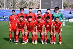 Đội hình ra sân U23 Việt Nam vs U23 Trung Quốc hôm nay ngày 20/1
