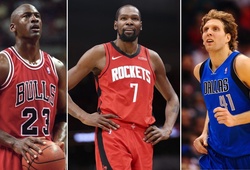 Kevin Durant vượt qua Dirk Nowitzki trong "bảng vàng NBA": Mục tiêu tiếp theo là Michael Jordan