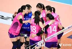 Heungkuk Life toàn thắng sân nhà, leo lên vị trí thứ hai BXH bóng chuyền Hàn Quốc