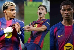 Hàng công Barcelona làm được điều mà Real Madrid không thể đạt tới