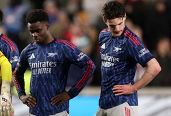 Bảng xếp hạng Ngoại hạng Anh sau khi Arsenal bị cầm hoà