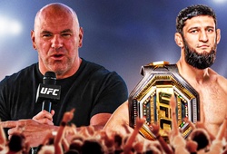 Đừng vội mơ "kèo đấu triệu đô": Dana White dằn mặt Khamzat Chimaev về việc chuyển hạng cân