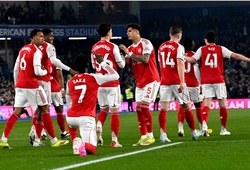 Arsenal gia tăng cách biệt lên 7 điểm nhờ màn chia điểm tai hại của Man City
