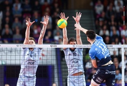 Trentino thắng nghẹt thở trận lượt đi Playoffs CEV Champions League