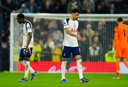 Tottenham đối mặt với cơn ác mộng xuống hạng sau chuỗi 11 trận không thắng