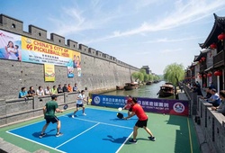 Khi thành cổ nghìn năm tuổi trở thành trung tâm pickleball sôi động của thế giới
