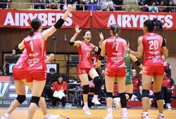 Denso Airybees vượt khó, giữ vững vị trí trong top 8 giải VĐQG Nhật Bản