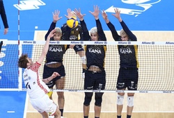 Rana Verona thắng áp đảo Allianz Milano, Mozic giành danh hiệu MVP