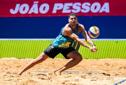 Bộ đôi chủ nhà Brazil tạo nên màn rượt đuổi kịch tính tại Beach Pro Tour